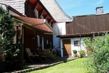 Altes Tageloehnerhaus Von 1510 Mit Garten Und Parkplatz Goslar Exteriér fotografie